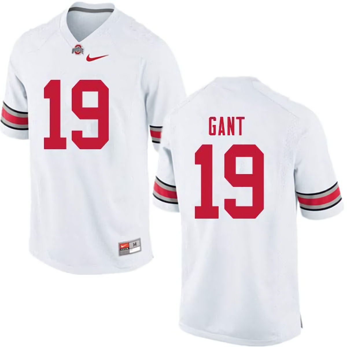 Dallas Gant Ohio State Buckeyes Men's NCAA #19 Nike White College Stitched Football Jersey NUA4456QZ